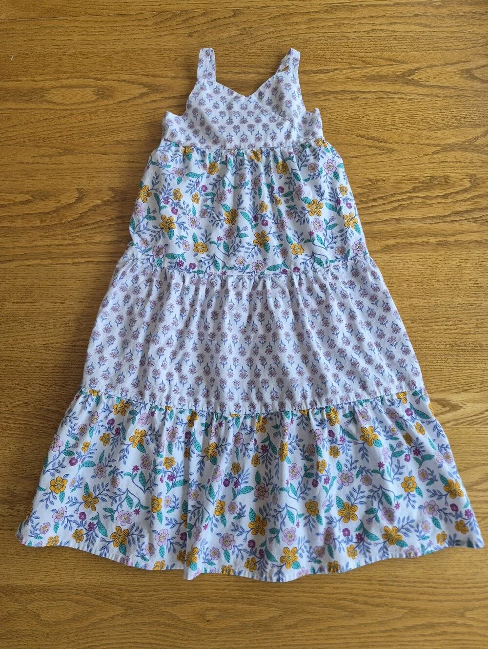 Carter's Girl's Sundress Floral Mixed Print Tiered